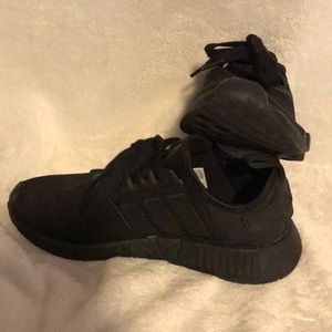 Adidas NMD_R1 J Triple Black Shoes